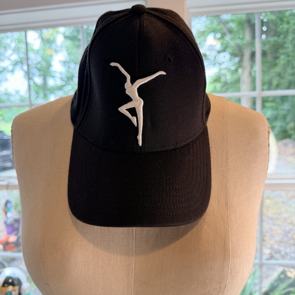 Vintage Dave Matthews Band DMB Tour Concert Hat Adult One Size Black Fire Dancer